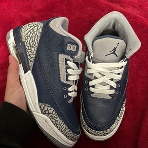 Georgetown Jordan 3s YOUTH